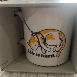 Genuine Fred Cat-Themed Mug with Humorous Text
